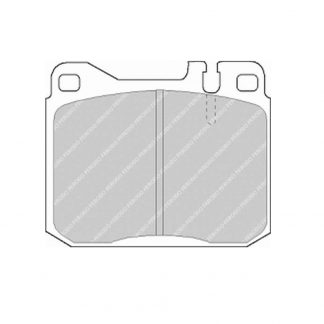 Kit de Plaquettes de Frein MERCEDES TYPE 123 AV  | FERODO TAR243